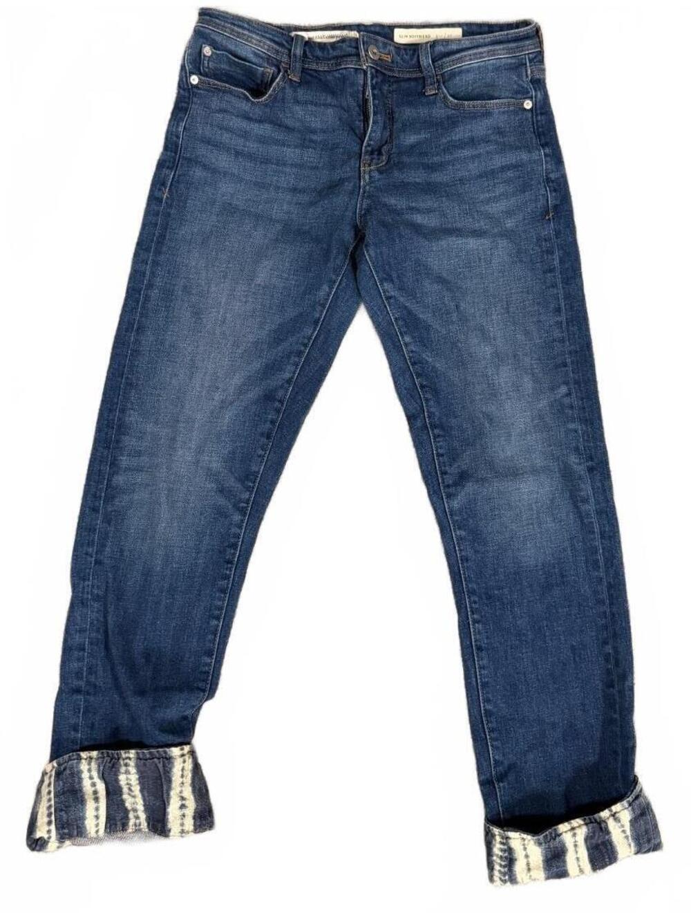Pilcro Slim Boyfriend Jeans (Anthropologie) Size 27
